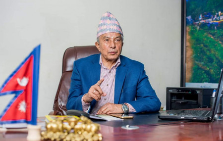 कांग्रेस गण्डकी सभापति शुक्रराज शर्मा। फाइल।